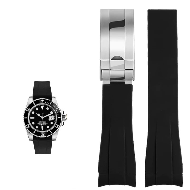 Luxury Watch Online - For Rolex 20mm Silicone Watch Accessories