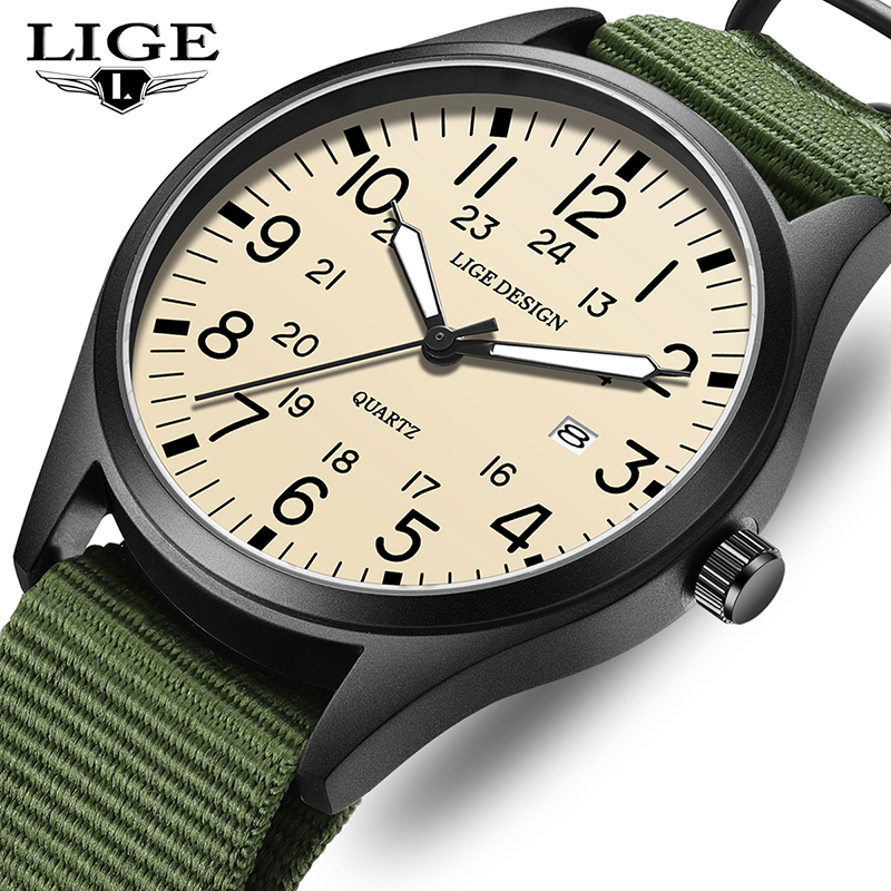 Luxury Watch Box - LIGE 2026 TOP NEW Quartz Wristwatch