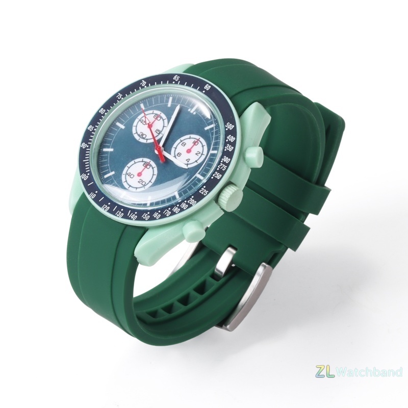 20mm 22mm Soft Rubber Watch St - Luxury Watch Online ulasan dan harga