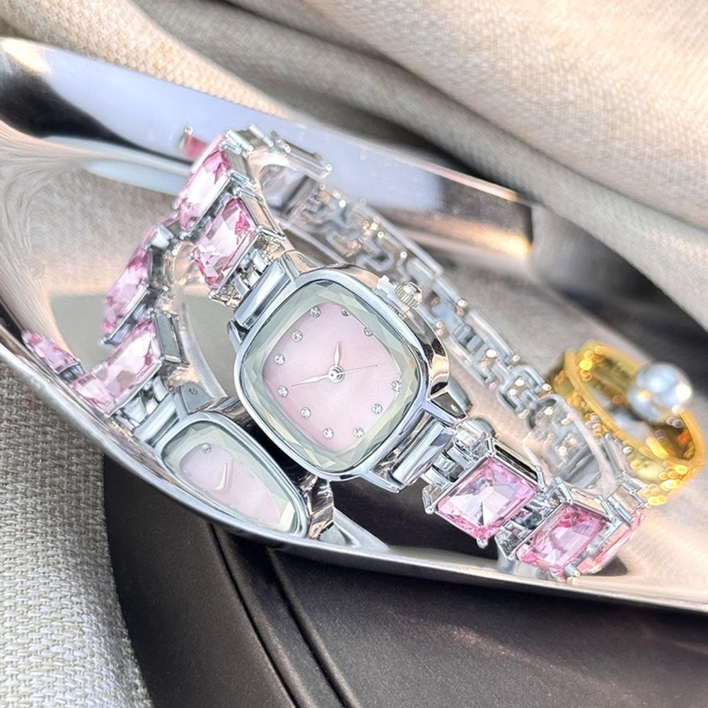 Sparkling Bracelet Watch Squar - Luxury Watch Straps ulasan dan harga