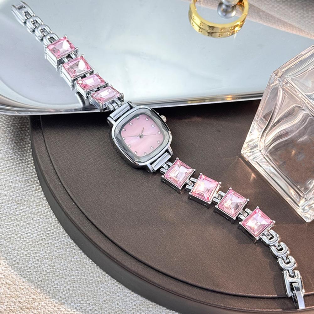 Sparkling Bracelet Watch Squar - Luxury Watch Straps ulasan dan harga