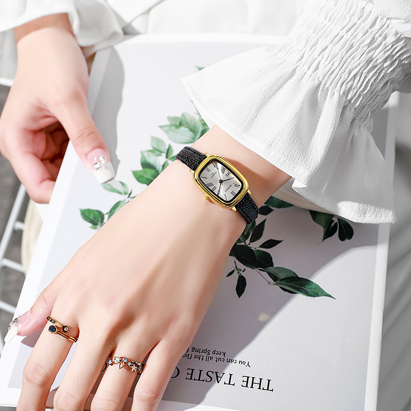 Fashion Quartz Watch Women Vin - Luxury Watch Vintage ulasan dan harga