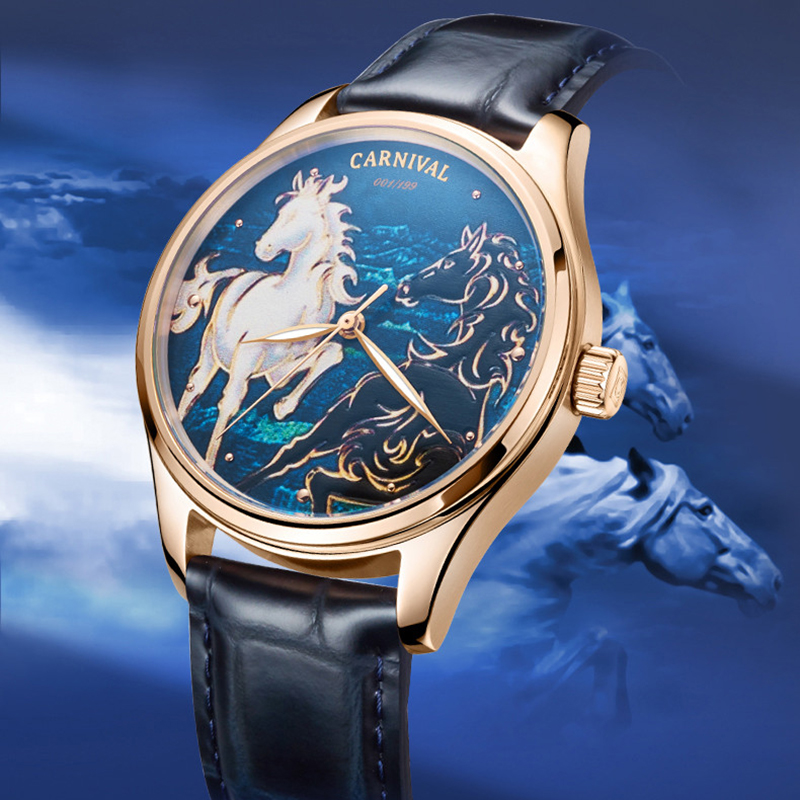 Carnival Brand Fashion Zodiac  - Zodiac Luxury Watch ulasan dan harga
