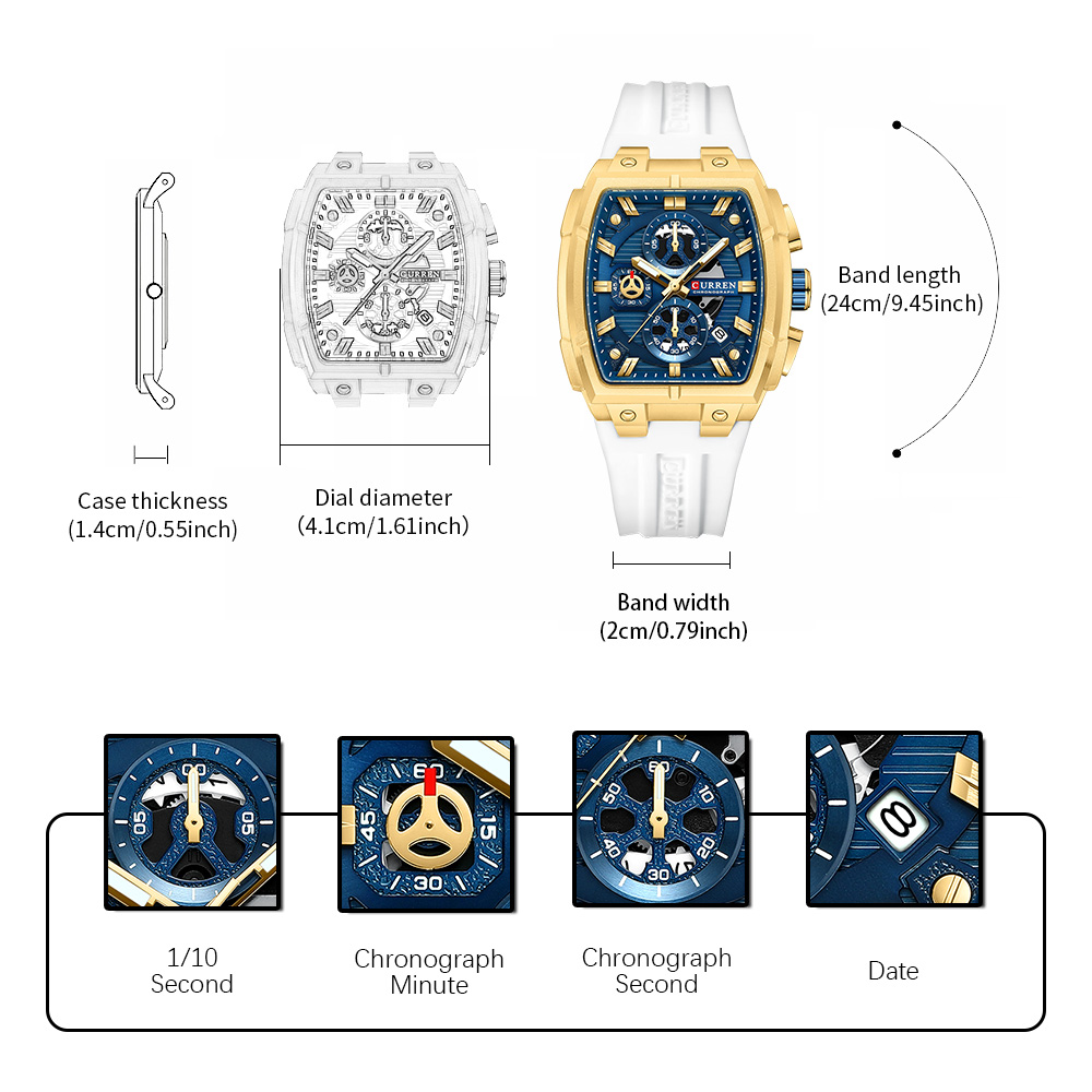 CURREN Luxury Vintage Watch fo - Luxury Watch Market ulasan dan harga