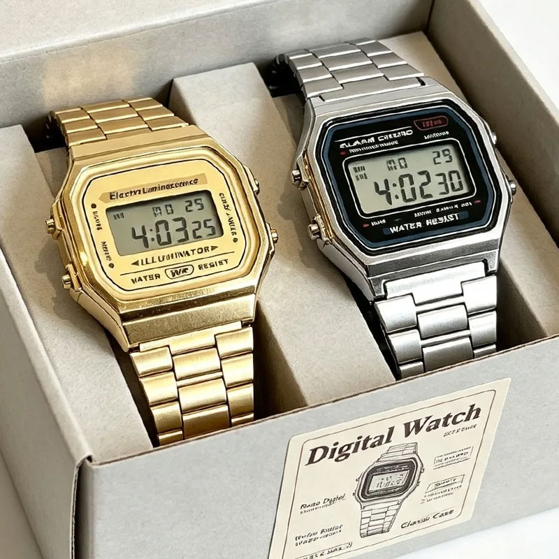 Luxury F91W Steel Band Watches - Luxury Watch Market ulasan dan harga