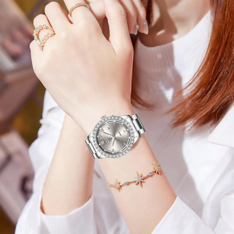 LIGE Quartz Wristwatch 2026 Lu - Luxury Watch Market ulasan dan harga