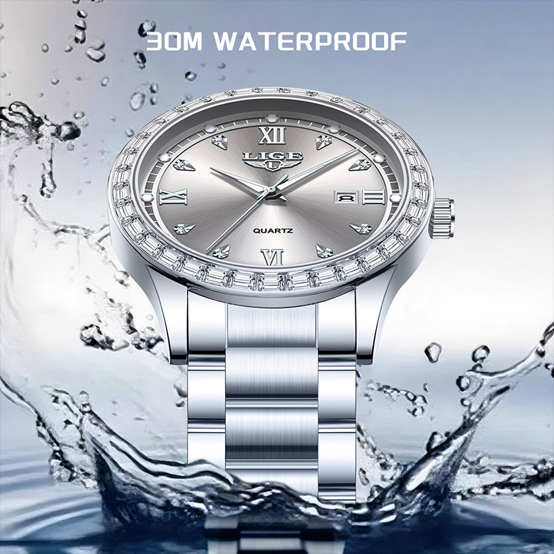 LIGE Quartz Wristwatch 2026 Lu - Luxury Watch Market ulasan dan harga