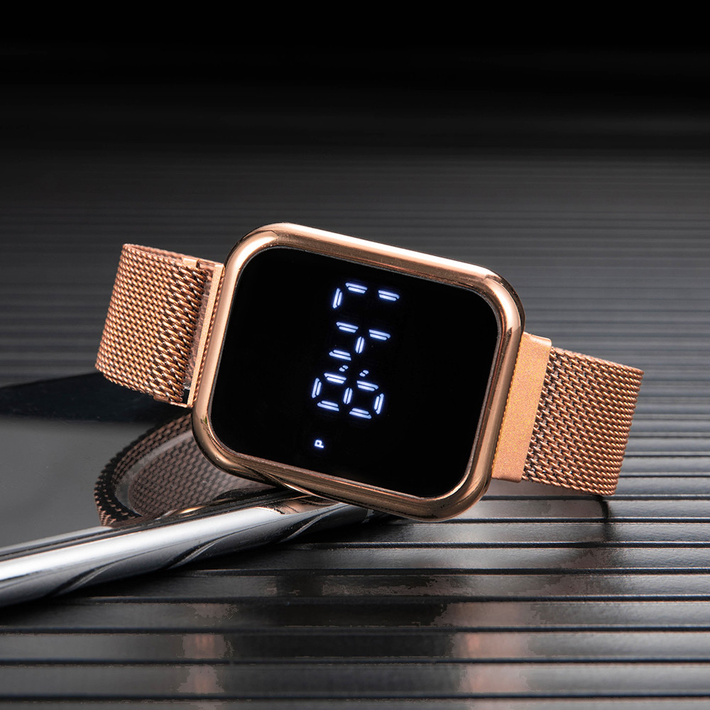 Fashion Rectangle Digital Watc - Luxury Watch Market ulasan dan harga