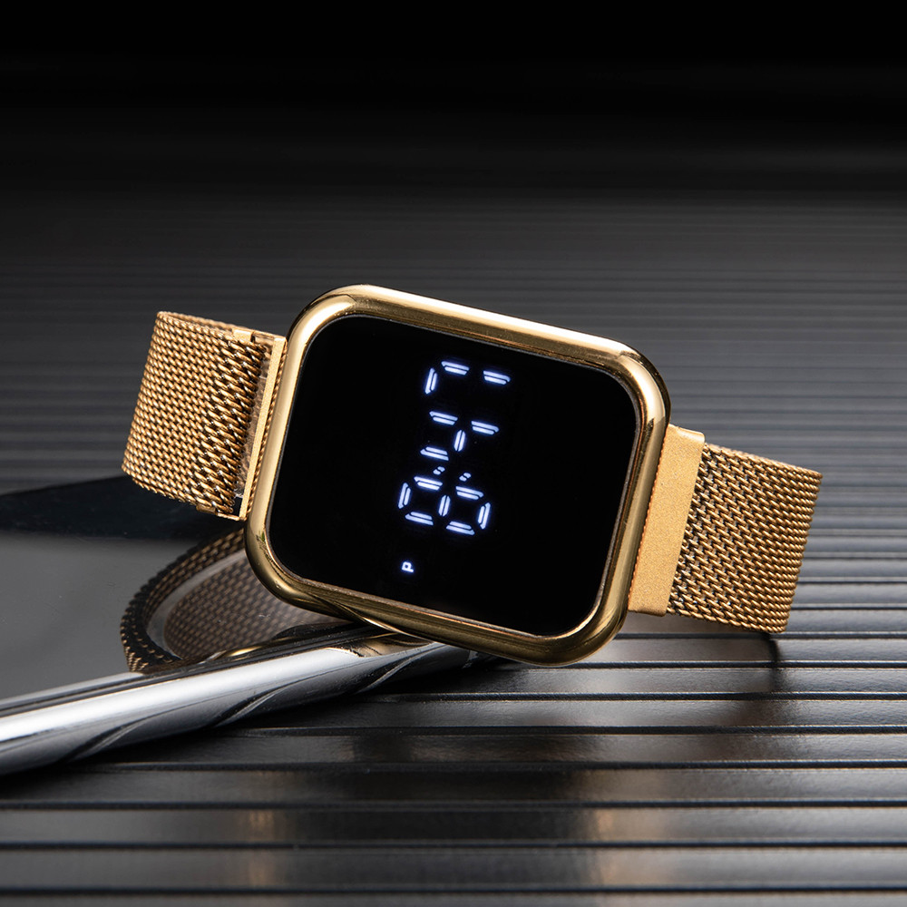 Fashion Rectangle Digital Watc - Luxury Watch Market ulasan dan harga