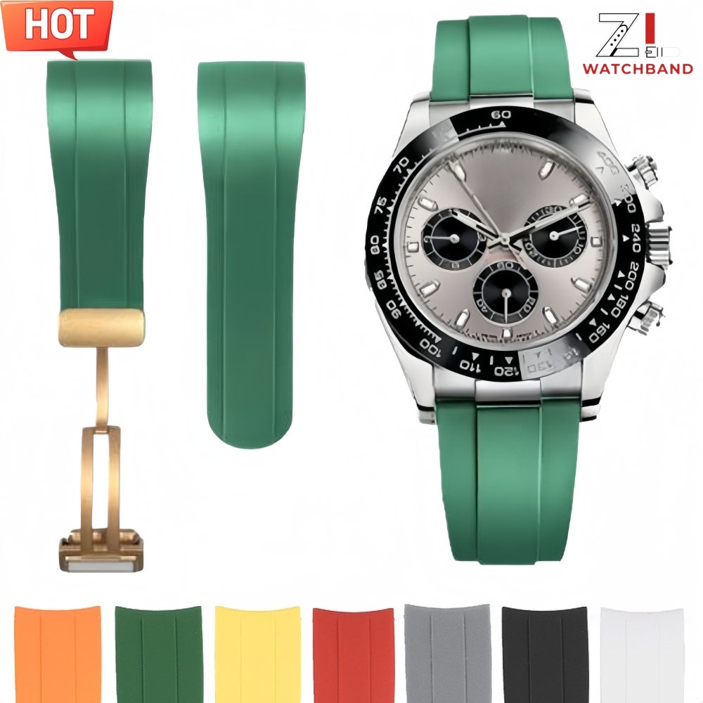 for Rolex 22mm Rubber Strap Su - Luxury Watch Rolex ulasan dan harga