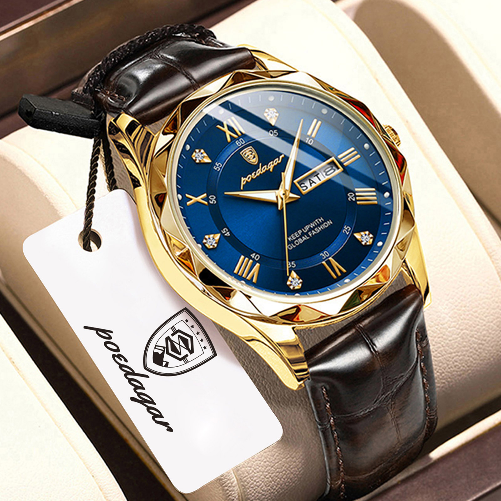 POEDAGAR Top Fashion Man Clock - Luxury Watch Audemars Piguet ulasan dan harga