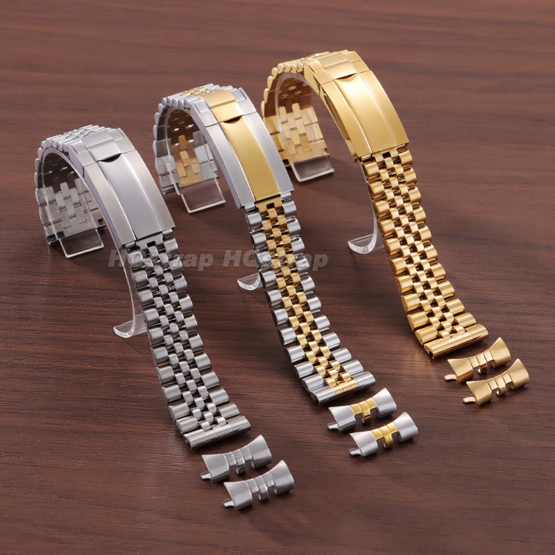 Premium Curved End Watch Strap - Luxury Watch Rolex ulasan dan harga