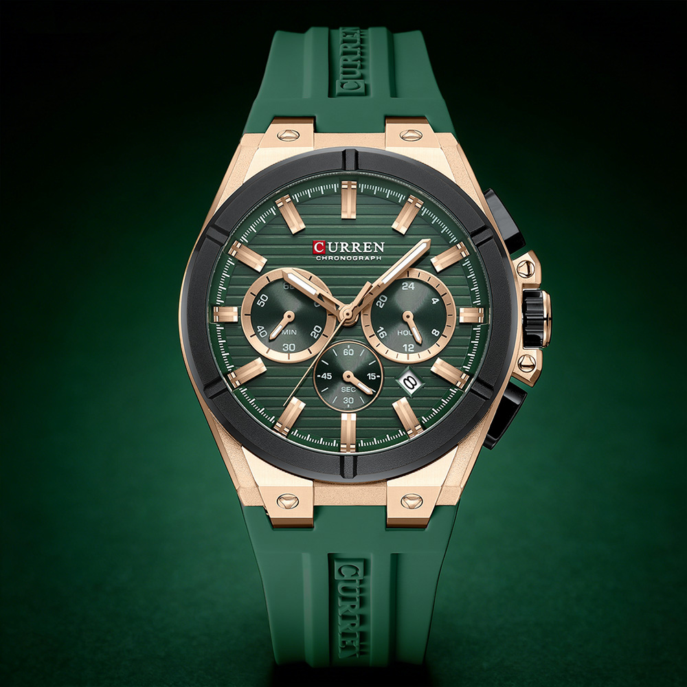 CURREN Luxury Men‘s Chronograp - Luxury Watch Audemars Piguet ulasan dan harga