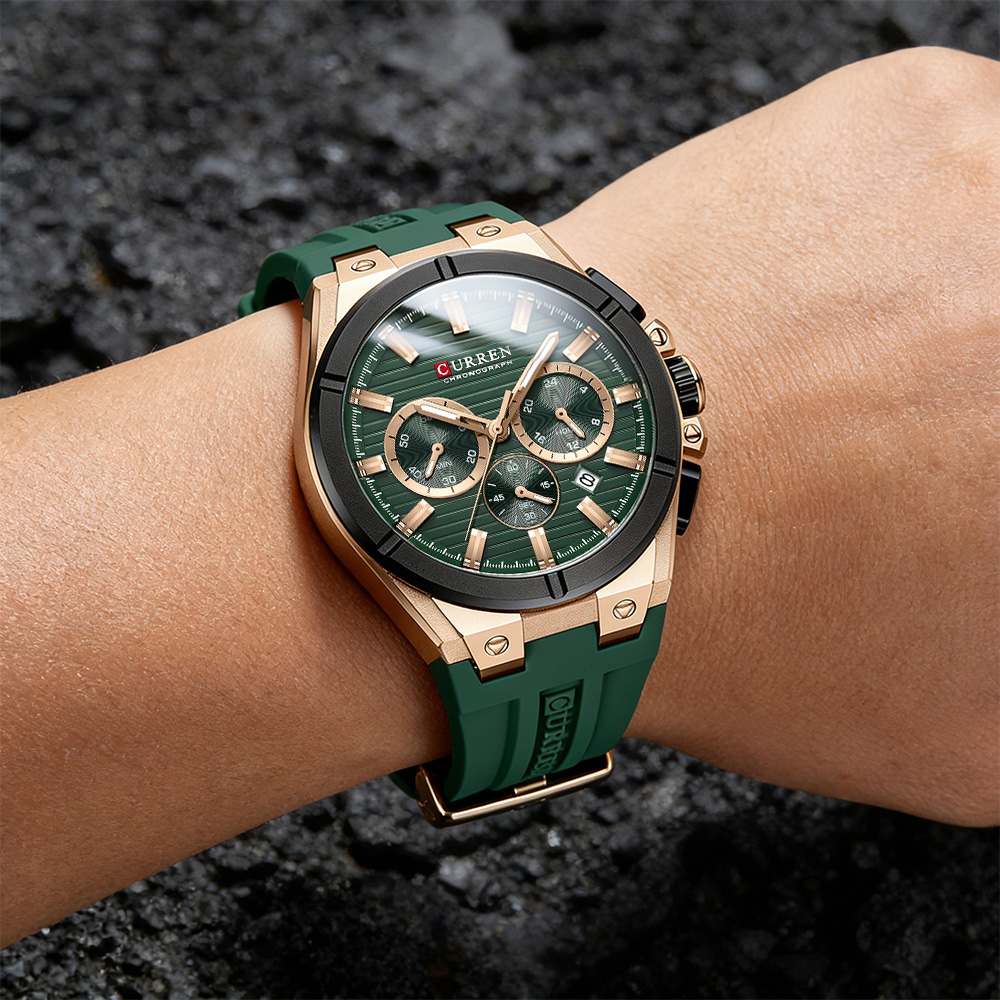 CURREN Luxury Men‘s Chronograp - Luxury Watch Audemars Piguet ulasan dan harga