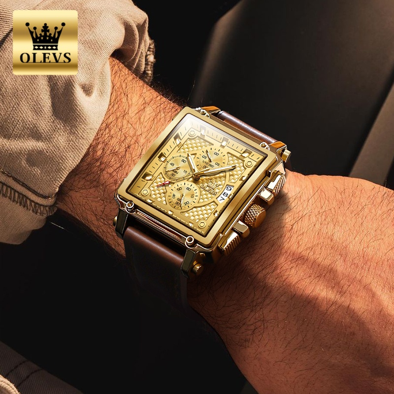 OLEVS Brand Mens Watches Water - Luxury Watch Market ulasan dan harga