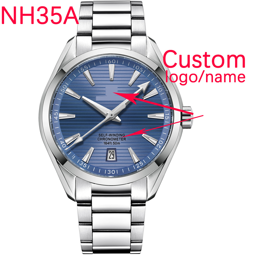 Luxury NH35 Movt Custom Logo 4 - Luxury Watch Market ulasan dan harga
