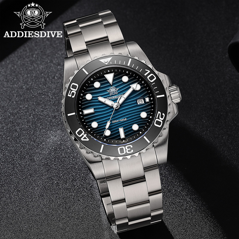 ADDIESDIVE Men's 2115 Quartz W - Luxury Watch Straps ulasan dan harga