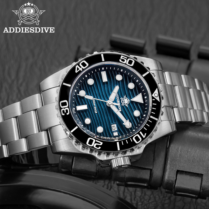 ADDIESDIVE Men's 2115 Quartz W - Luxury Watch Straps ulasan dan harga